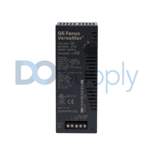 GE FANUC VERSAMAX POWER SUPPLY MODULE 120/240VAC