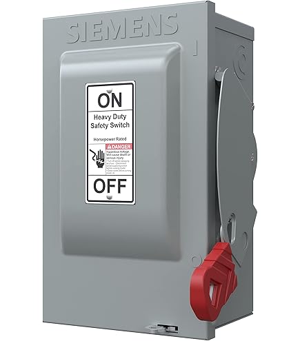 SIEMENS INT SEGURIDAD HEAVY DUTY 30A 3P 600V 3W SIN FUSIBLE TIPO