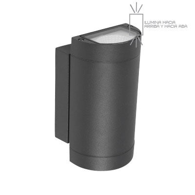 TECNOLITE EXTERIOR MUROS LED 14.5W100-240V3000K ARBOREA HLED-843/30/G