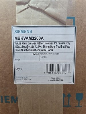 SIEMENS INT AUTOMATICO 3P 125A 35KA 480VAC