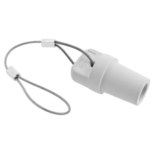 HUBBELL CONECTOR HEMBRA RECTO 2P 3H 20A 125V 5-20R  BLANCO