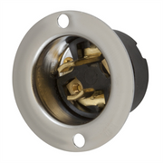 HUBBELL INLET TWIST 15A 125V 2P2H ML-1P NO POLAR
