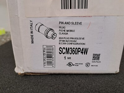 HUBBELL CLAVIJA PYS 3P 4H 100 AMPS 600V IP67