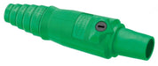 HUBBELL SINGLEPOLE 400A FEMALE PLUG GREEN HBL400FGN