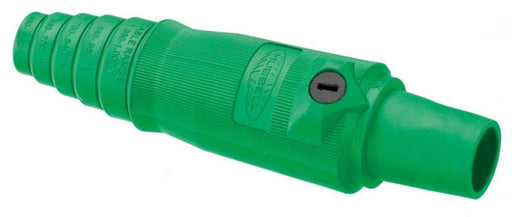 HUBBELL SINGLEPOLE 400A FEMALE PLUG GREEN HBL400FGN