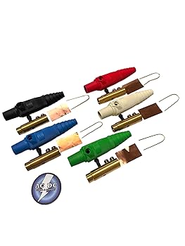 HUBBELL ENCHUFE MACHO 1P 300A AZUL