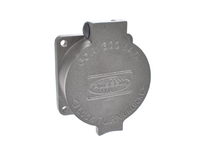 HUBBELL H/LOCK RCPT 60A 600V 3P4W