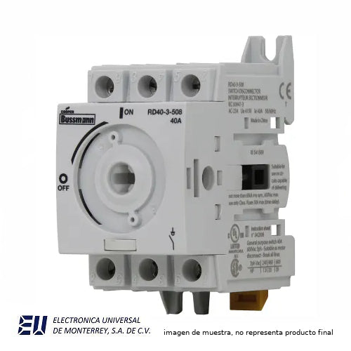 BUSSMAN MANIJA EXTERNA PARA DESCONECTADOR ROTATORIO