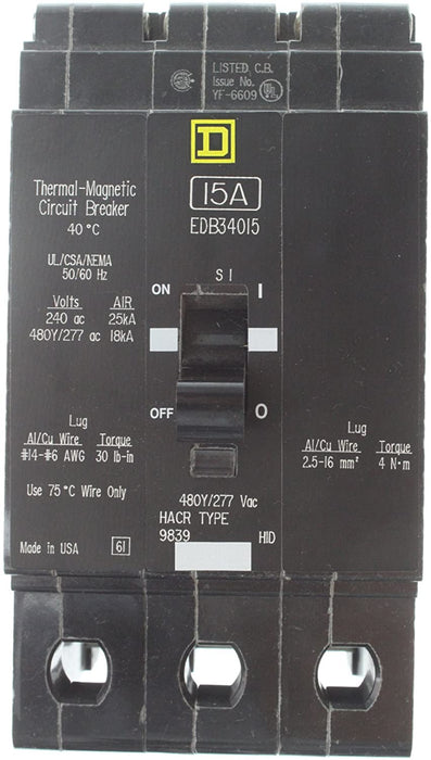 CUTLER INT TERMOMAG 3P 15AMPS