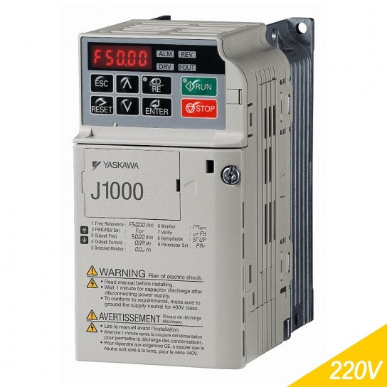 YASKAWA VARIADOR GA500 5 H.P. 200-220VAC 17.6A USO GENERA