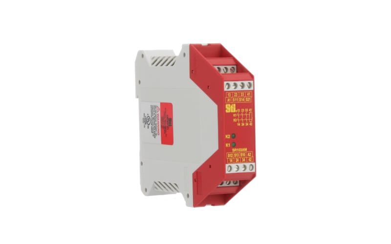 OMRON/STI SAFETY MONITORING RELAY 24VAC/DC 3PST-N/O