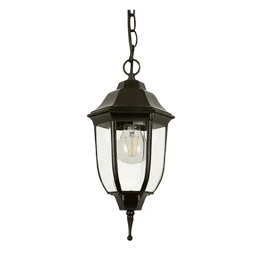 TECNOLITE FAROL SUSPENDIDO SANTIAGO NEGRO