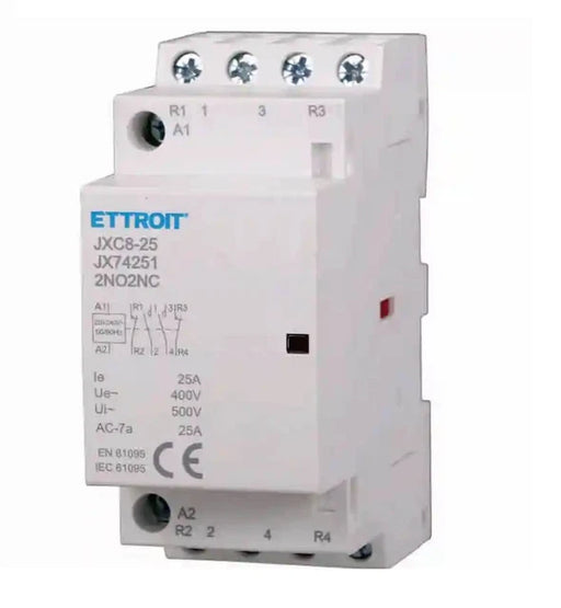 BTI DIN CONTACTOR  2NA 25A AC3 BOBINA A 230V~