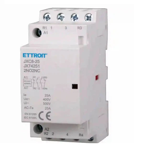 BTI DIN CONTACTOR  2NA 25A AC3 BOBINA A 230V~