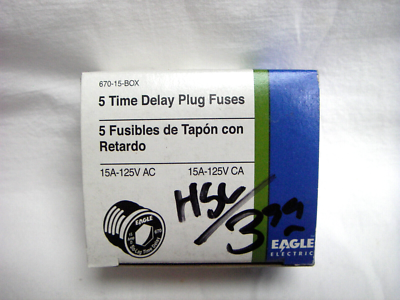 BUSS FUSIBLE DUAL RK5 RETARDADO 600V 25 AMPS FRS-25