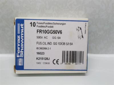 FERRAZ FUSIBLE 10X38 20AMP FR10GG50V06