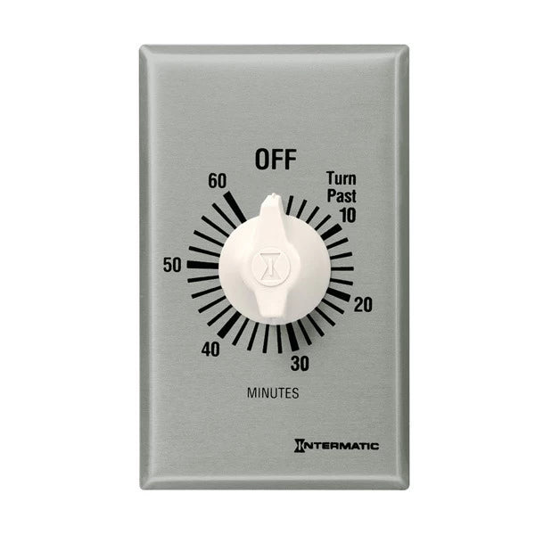 INTERMATIC TIMER MECANICO 125V 20 A SPST 60 Min. NO INCLUYE PLACA