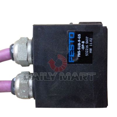 FESTO DIL SWITCH FIELDBUS SEGMENT 9-PIN PLUG 532216