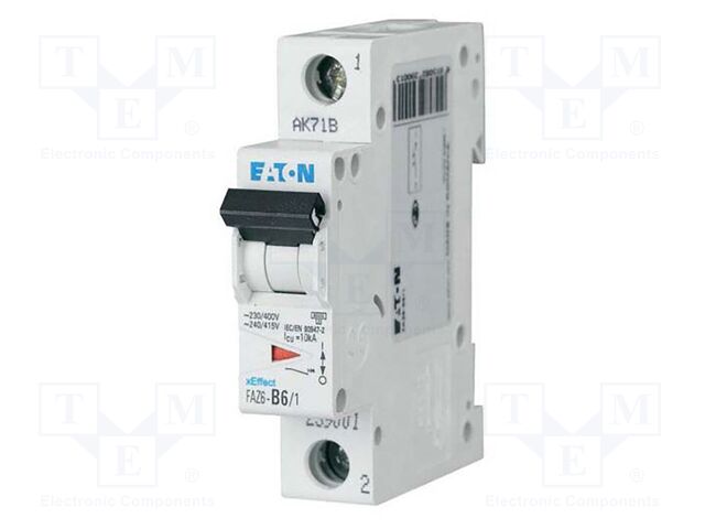 MOELLER INT TERMOMAG P/RIEL 1P 0.50A C 6 kA 440VA