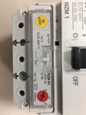 MOELLER INTERRUPTOR TERMOMAGNETICO 3P 40 AMP
