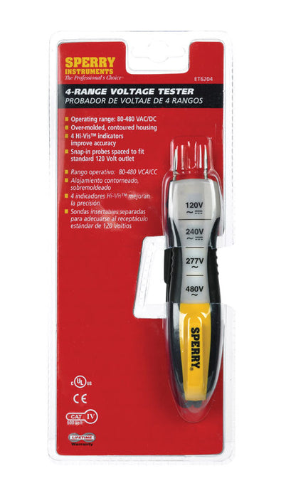 KLEIN PROBADOR DE VOLTAJE CA/CD 480V