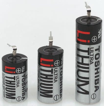 TOSHIBA PLC LITHIUM BATTERY WITH TERMINAL ER3V/3.6V