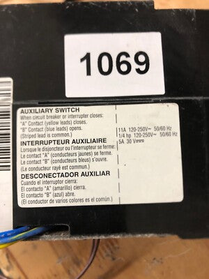 CROUSE HINDS DESCONECTADOR 1P 30/20A 3/4