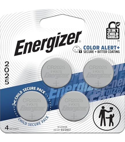 ENERGIZER PILA DE LITIO TIPO MONEDA 3V CR2025