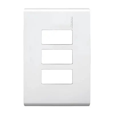 MODUS PRO PLACA 3 MODULOS COLOR MARFIL