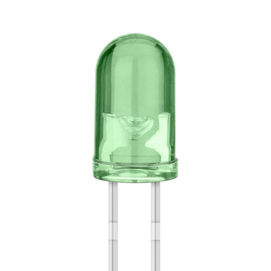STEREN DIODO CON LUZ LED 5 mm COLOR VERDE