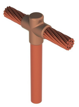 KLK MOLDE CABLE 2 EN T SUP A VARILLA 5/8 P/CARGA 90