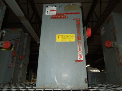 SIEMENS INTERRUPTOR DOBLE TIRO 3P 400A 600V