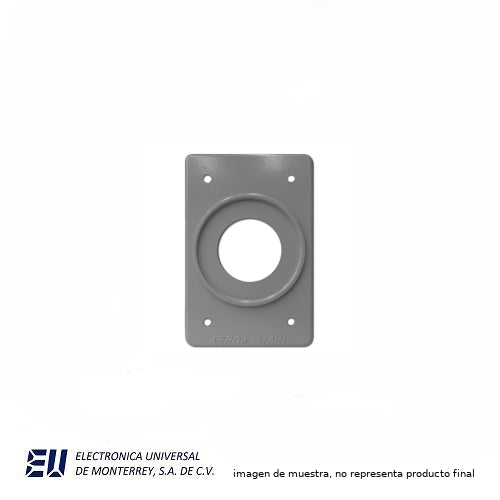 TAPA CONTACTO REDONDO CAJA FS 35mm