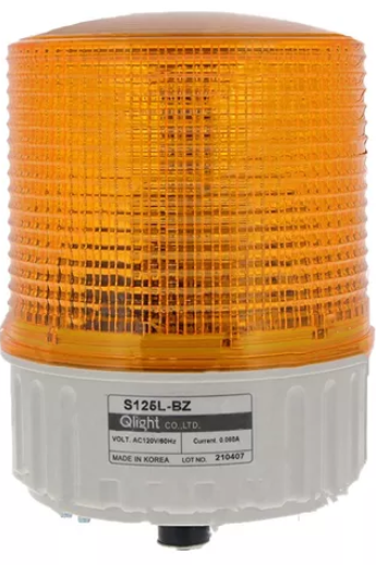 TORETA CON SONIDO EN 120V MONTADO EN GABINETE