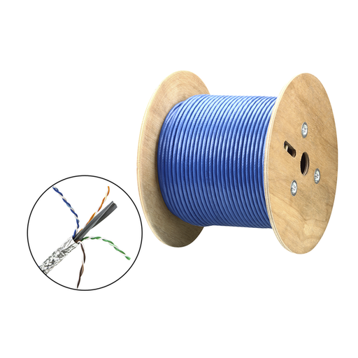 CABLE UTP NIVEL 6 4P CAL. 23 CAT. 2412 AZUL 305MT