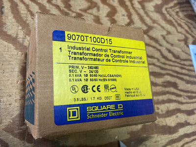 TRANSFORMADOR DE CNTROL 1F 10AMP 480/110V