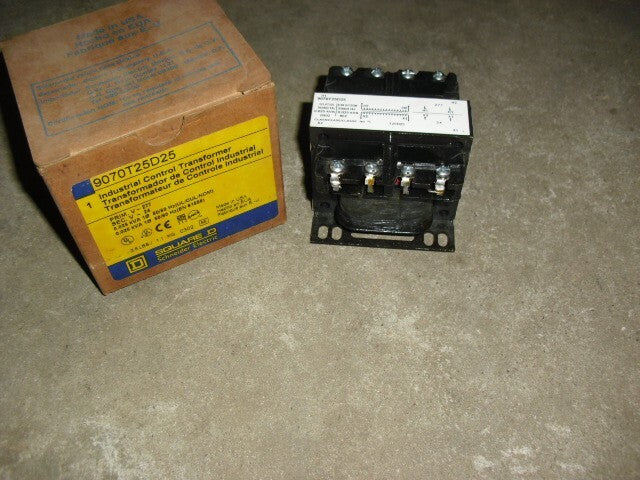 TRANSFORMADOR DE CONTROL 1F 40VA C-120-208-240V/C-20.5-22.1-25.2V