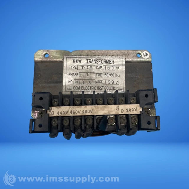 TRANSFORMADOR DE COTROL 3F 75KV 480V/380V-219V C/GAB