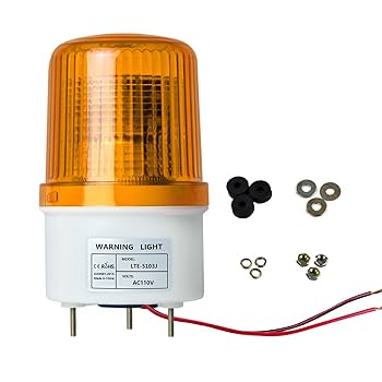 Q-LIGTH SIRENA ELECTRONICA CON 5 SONIDOS CON CABLE 120VAC