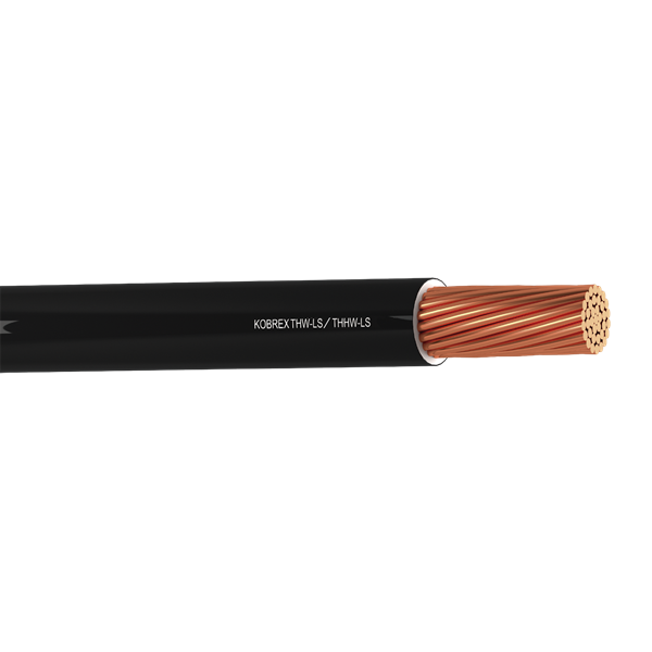 KOBREX CABLE ALUMINIO 1-0AWG NEGRO THHW 3901018