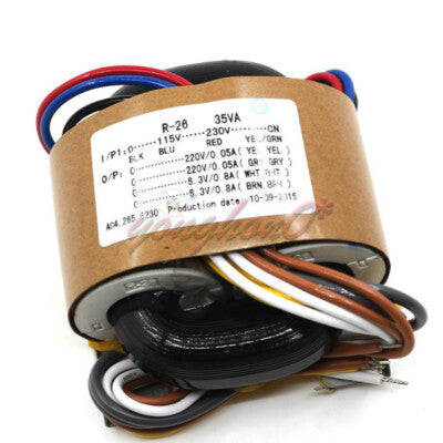 TRANSFORMADOR DE CONTROL 1F 250VA 230V/3V