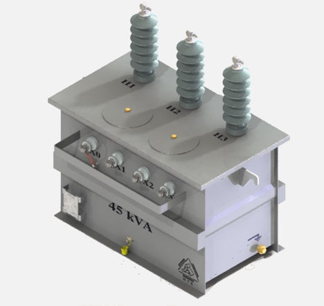 TRANSFORMADOR DE COSNTROL 3F 10KV 460-220-127 C/GAB