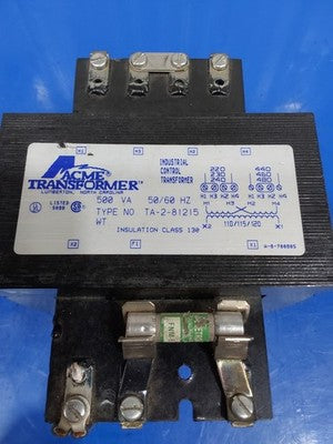 TRANSFORMADOR DE CONTROL 1F 500VA 440-220V/12-24V