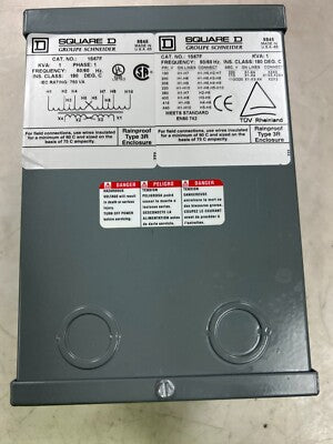 TRANSFORMDOR DE CONTROL 1F 75VA C-120-208-440V/24V