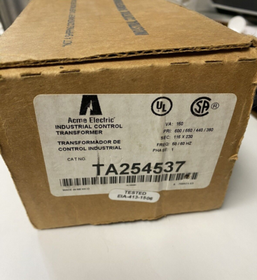 TRANSFORMADOR DE CONTROL 2F 6AMP 440/380V