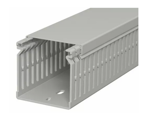 KLEMSAN CANALETA RANURADA 80 X100