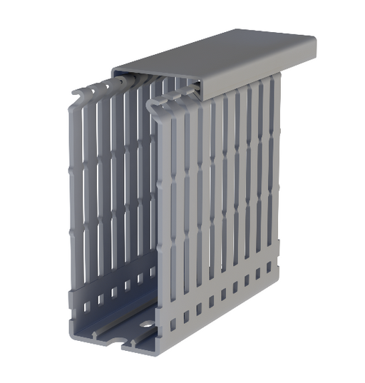 KLEMSAN CANALETA RANURADA 40 X100