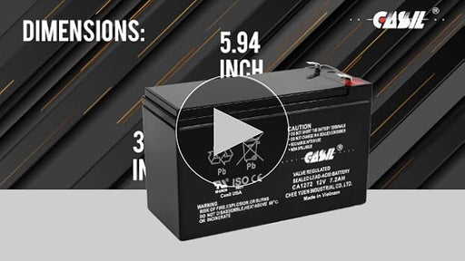 KAISEN BATERIA SELLADA 7.2AH 12V