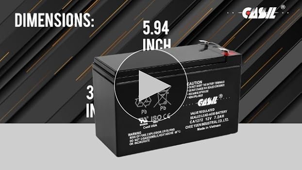 KAISEN BATERIA SELLADA 7.2AH 12V