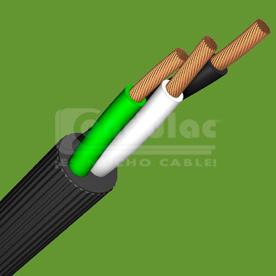 ARSA CABLE MULTICONDUCTOR 3X1/0+1X2 AWG